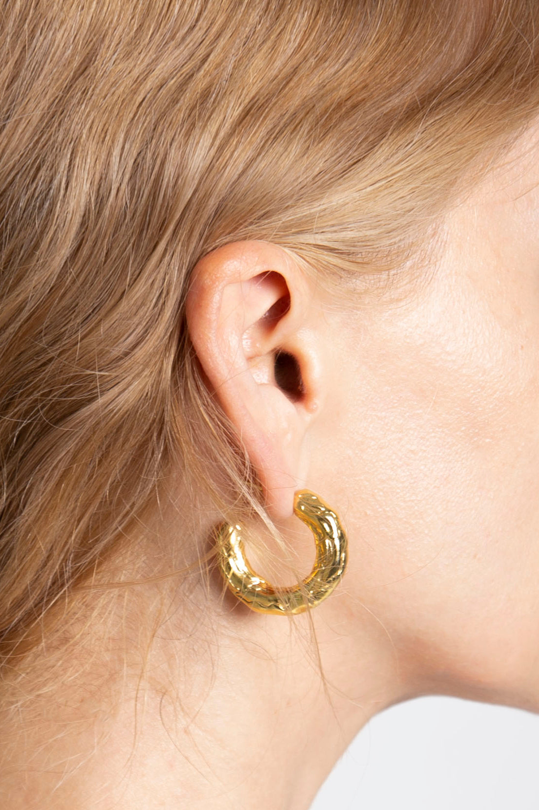 Groont Earrings Gold Back Side numi kyiv